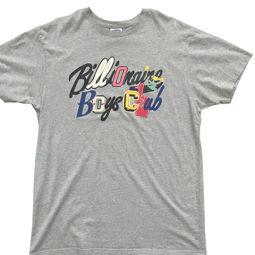 Billionaire boys club grey tee